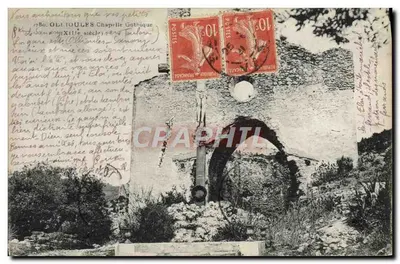 Olioules - Capela Gótica — Século XIX, perto de Toulon — editor não visível