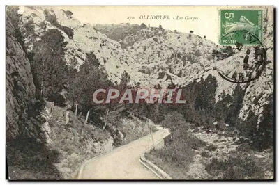 Ollioules - As Gorges — Editora: Estabelecimentos de Impressão Fototipográfica M. L. B. T. Dion, n° 270