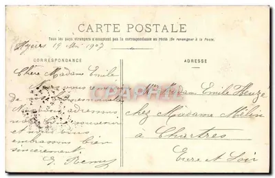 Hyères - Hotel Terminus des Deux Gares — Uitgave Poulalan, Hyères — Achterkant
