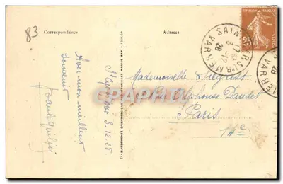 Vista de Saint-Raphaël — editor 'Graphique' — n°83 — Verso