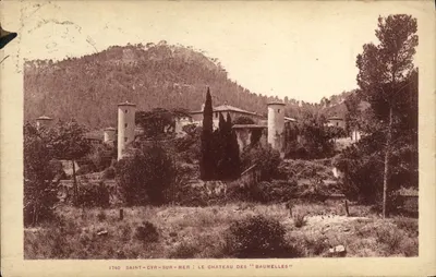 Saint-Cyr-sur-Mer : O Castelo das 'Baumelles' — editor 1740