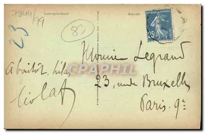 Saint-Cyr-sur-Mer : O Castelo das 'Baumelles' — editor 1740 — Verso