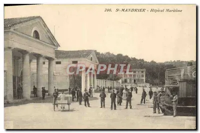 St-Mandrier - Hospital Marítimo — editor Chanteperrix, n° 200