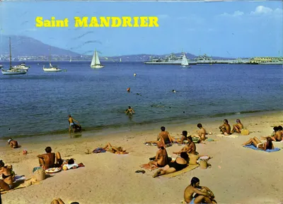Saint Mandrier — praia — Éditions Banulol