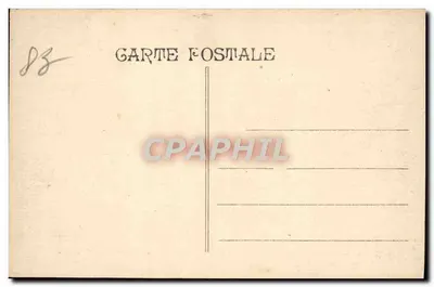 Saint-Raphaël (Var) — Porfiryjskie skały Plażi Fournas — W tle Dramont — Wydawca G. Géron — n° 83 — Rewers