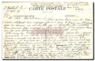 Saint-Raphaël — Widok z Hotele Touring — Rewers