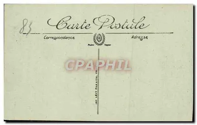 Saint-Raphaël — Monument Alphonse Karr — Publisher Selecta, No. 50 — Back