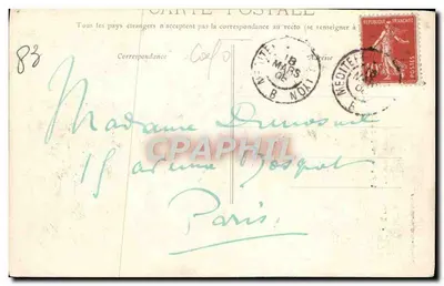 Groby Alphonsa Karr w cmentarzu Saint-Raphaël — PHOTO SALON SAINT-RAPHAEL, n° 8/16 — Rewers