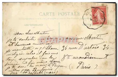 Saint-Raphaël - Plaża Fournas i Lwia Góra - W tle Maury — Rewers