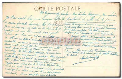 Saint-Raphaël - The Beach, Seaside Baths, Boulevard Félix Martin — Edition Giletta, Nice, No. 160 — Back