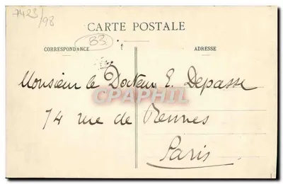 Saint-Raphaël — Ogólny widok z morza — R. Pugliou — Rewers
