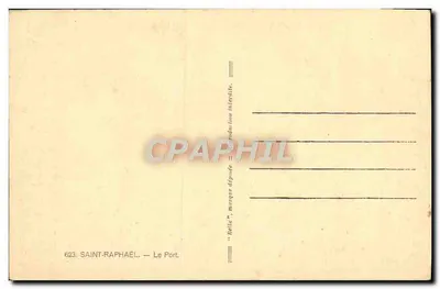 Saint-Raphaël — O Porto — Editora Rella, n° 623 — Verso