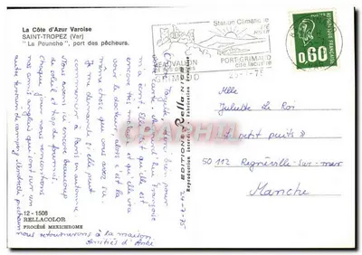 Toulon — Porto dei pescatori — Edizioni Rella — Verso