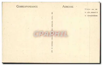 Corps de Saint-Tropez — statue dans une barque entre un chien et un coq — Édition Bérenguier — Verso
