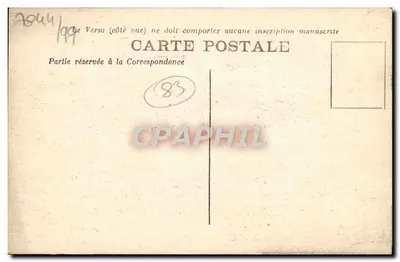 Toulon — Ogólny widok Tamaris — Côte d'Azur — Rewers