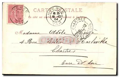 Toulon — 108 — As Cariatides — Editor G. Gribaud — Verso