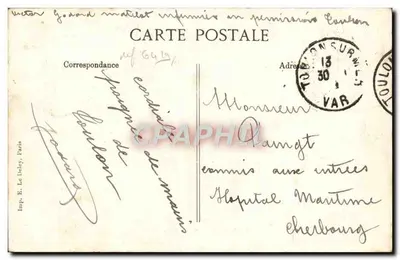 Toulon — Plac Puget — B.L.D. n° 1977 — Rewers