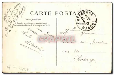Toulon — Bulwar Strasbourgski — wydawca ELD, nr 1814 — Rewers