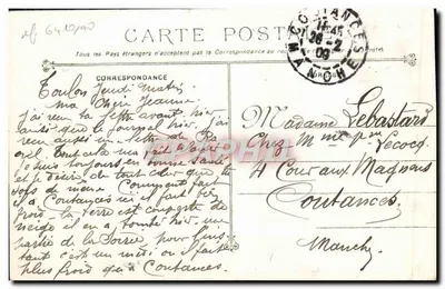 Toulon - Porte Notre-Dame, vista tirada dos Remparts — Marius Bar — n°106 — Verso
