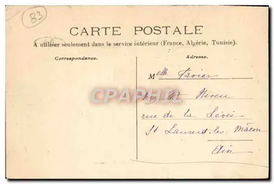 Toulon — Allgemeiner Blick auf den Kai — Sammlung A. Couturier — Rückseite