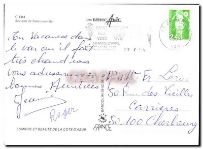 Sanary-sur-Mer — Spiegels van Sanary s/Mer — Les Éditions Abris — Achterkant