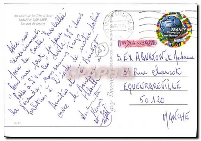 Sanary — Vis van een visserij — uitgever S. 37 — Achterkant