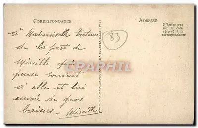 समुद्र तट — नोट्र-डेम डू मई — एडिशन सिक-फोर्स-डू-मई — पीछे