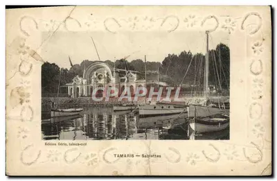 Bilhete postal antigo Tamaris Sablettes