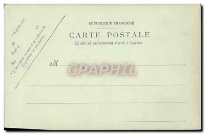 Toulon — O Gênio Marítimo — A. Bougault, n°716 — Verso