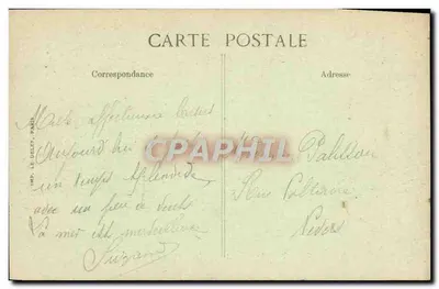 Toulon-Magaud — Puesta de Sol — Imp. Le Deley, París — Reverso