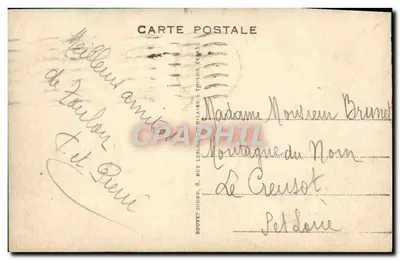 Toulon — Um canto do Porto — editor Céline, n° 5 — Verso