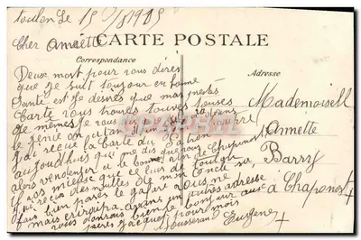 Toulon — Wejście do Kasern Sainte-Anne — Wydawca EID, nr 2117 — Rewers