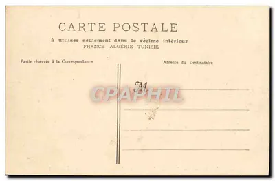 Toulon — Escola de Pirotecnia — Campos de Experimentos — Lado Sul — Verso