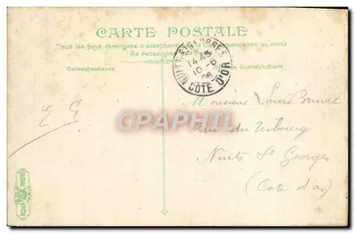 Toulon — Hotel das Postas — editor L.V.C.O. — Verso