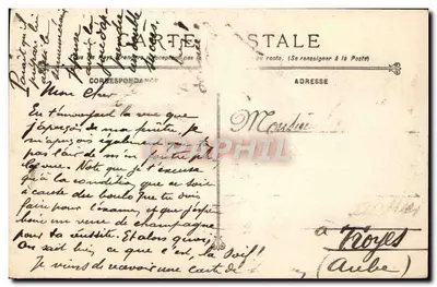 Toulon - Chiesa di Santa Maria — Campanile — Editore sconosciuto, n° 138 — Verso