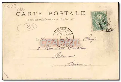 Toulon — Avenue Vauban — uitgever Anaret, n° 123 — Achterkant