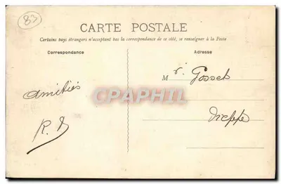 Toulon — A Mitre Mourillon — Refravelli — Verso