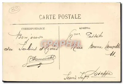 Toulon — Poort Onze Lieve Vrouwe — LL. — uitgever LL. — Achterkant