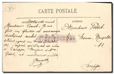 Toulon — Le Carré du Port — LL — Verso