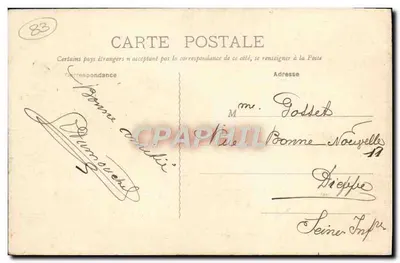 Toulon — Allée des Palmiers — Raffaelli — Achterkant