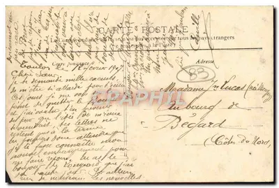 Toulon — Ogólny widok Tamaris — Brevet L. D. F. Clavel, Wydawca-Toulon — Rewers