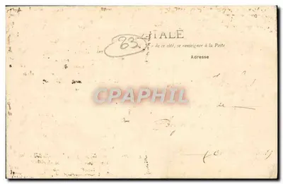 Toulon — Souvenir de Toulon — éditeur imprimeur non identifié — Verso