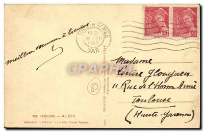 Toulon – Port – Kolekcja Bélla — Rewers