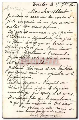 Toulon — Le nuove caserme e vista panoramica — Editore LL — Verso
