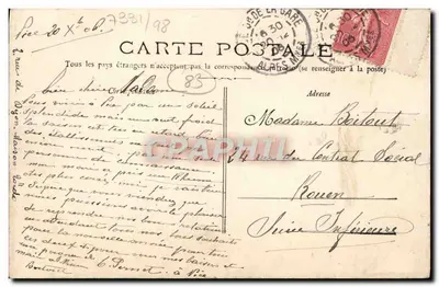 Toulon. Kasa Oszczędności — wydawca Messall, n°7 — Rewers
