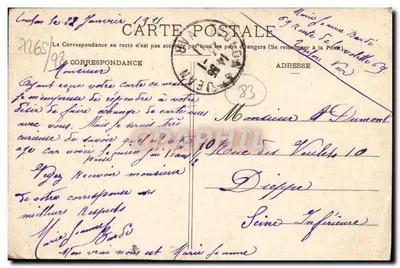 Toulon — Grand Teatr — Fils de A. Figard — Rewers