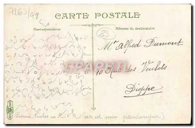 Place Vauban w Toulonie — stacja Gare P.L.M. — wydawca A.V.C. — Rewers