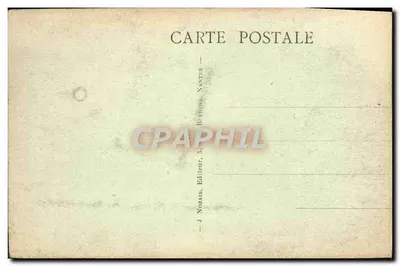 Marinheiro guiando o navio — Toulon — J. Nozaus, Nantes — Verso