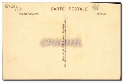 Toulon - Avenue Colbert — Côte d'Azur, n°35 — Wyd. Côte d'Azur — Rewers
