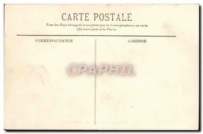 Toulon — A Baía ao Crepúsculo — A. Bougault, n° 757 — Verso